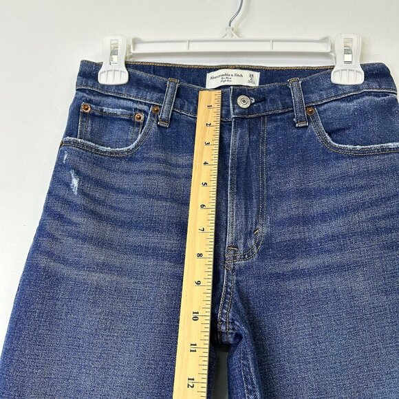 Abercrombie Fitch Mom High Rise Jeans Women’s Size 26 Long - Picture 10 of 11
